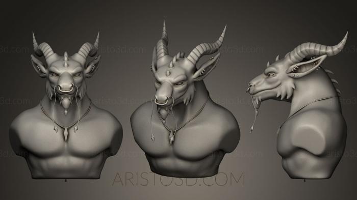 Busts of heroes and monsters (BUSTH_0080) 3D model for CNC machine